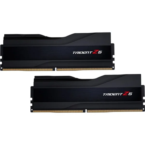 G.Skill DIMM 32 GB DDR5-6000 (2x 16 GB) Dual-Kit, Arbeitsspeicher (schwarz, F5-6000J3636F16GX2-TZ5K, Trident Z5, INTEL XMP)