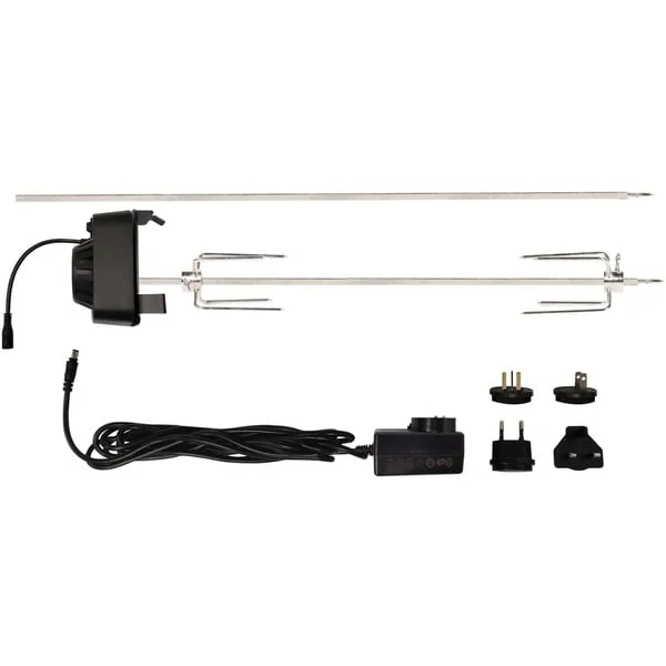 Masterbuilt Rotisserie für Gravity 560, 600, 800 & 1050, Grillspieß (edelstahl/schwarz)