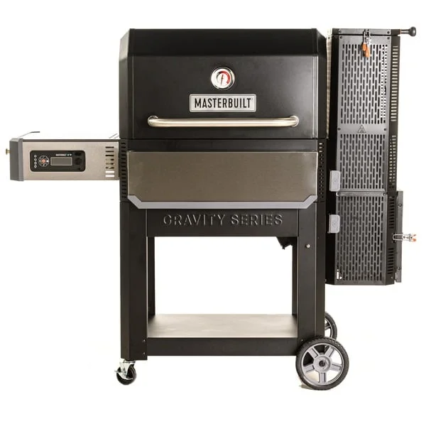 Masterbuilt Holzkohlegrill + Smoker Gravity FED 1050 (schwarz)