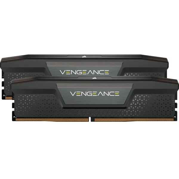 Corsair DIMM 64 GB DDR5-5200 (2x 32 GB) Dual-Kit, Arbeitsspeicher (schwarz, CMK64GX5M2B5200C40, Vengeance, INTEL XMP)
