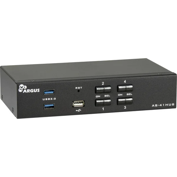 Inter-Tech IPC KVM Switch AS-41HUS, KVM-Switch