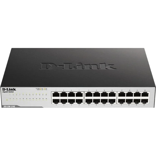 D-Link GO-SW-24G, Switch (schwarz)