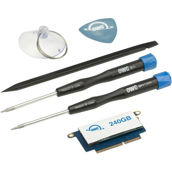 OWC Aura Pro NT 240 GB Upgrade Kit, SSD (PCIe 3.1 x4, NVMe 1.3, Custom Blade)