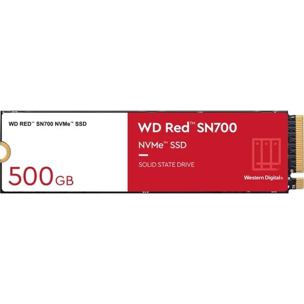 WD Red SN700 500 GB, SSD (PCIe 3.0 x4, NVMe, M.2 2280)