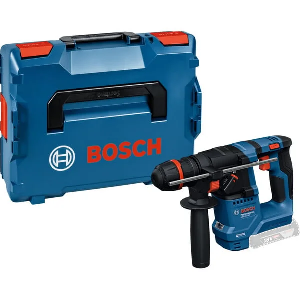 Bosch Professional Akku-Bohrhammer GBH 18V-18 X Professional solo, 18Volt (blau/schwarz, ONECHUCK, ohne Akku und Ladegerät, in L-BOXX)