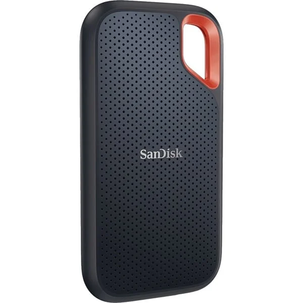 SanDisk Extreme Portable SSD V2 1 TB, Externe SSD (schwarz/orange, USB-C 3.2 Gen 2 (10 Gbit/s))