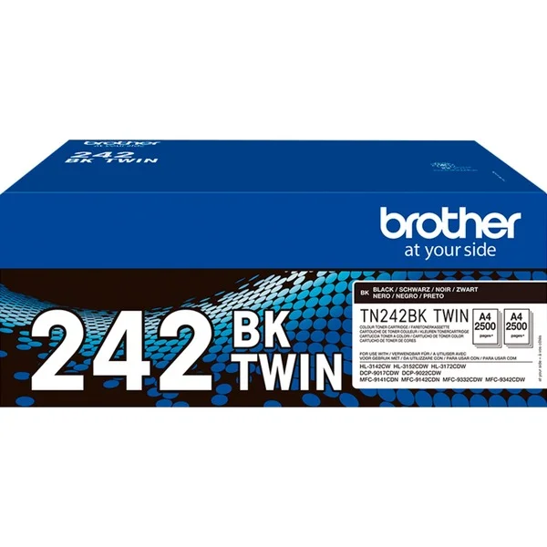 Brother Toner schwarz TN-242BKTWIN (Doppelpack)