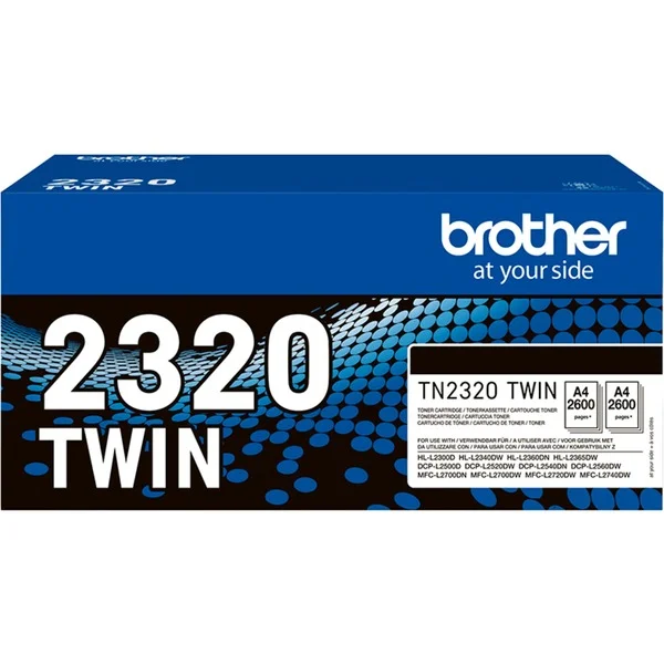Brother Toner schwarz TN-2320TWIN (Doppelpack)