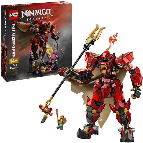 LEGO 71846 Ninjago Der Feuerritter-Mech, Konstruktionsspielzeug