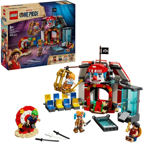 LEGO 75637 One Piece Zirkuszelt von Buggy dem Clown, Konstruktionsspielzeug