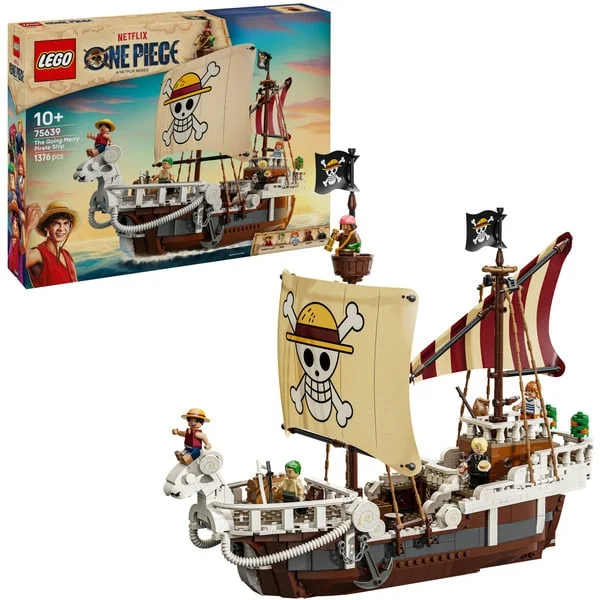 LEGO 75639 One Piece Das Piratenschiff Flying Lamb, Konstruktionsspielzeug