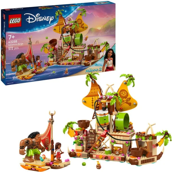 LEGO 43258 Disney Princess Kakamora-Barge, Konstruktionsspielzeug