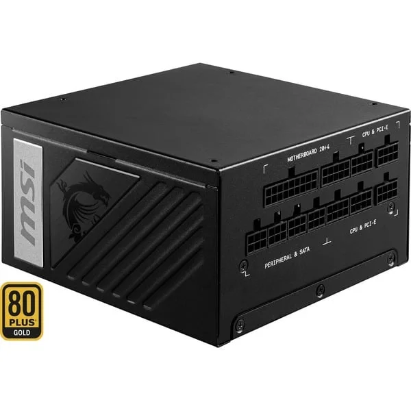 MSI MPG A1000G 1000W, PC-Netzteil (schwarz, 7x PCIe, Kabel-Management, 1000 Watt)