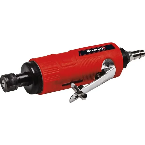 EINHELL Druckluft-Stabschleifer TC-PP 220 (rot/schwarz, 22.000 U/min, inkl. 10 Schleifstifte, Koffer)