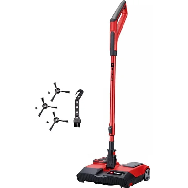 EINHELL Power X-Change Akku-Besen TE-FS 18 Li-Solo, 18Volt, Stielstaubsauger (rot/schwarz, ohne Akku und Ladesgerät)