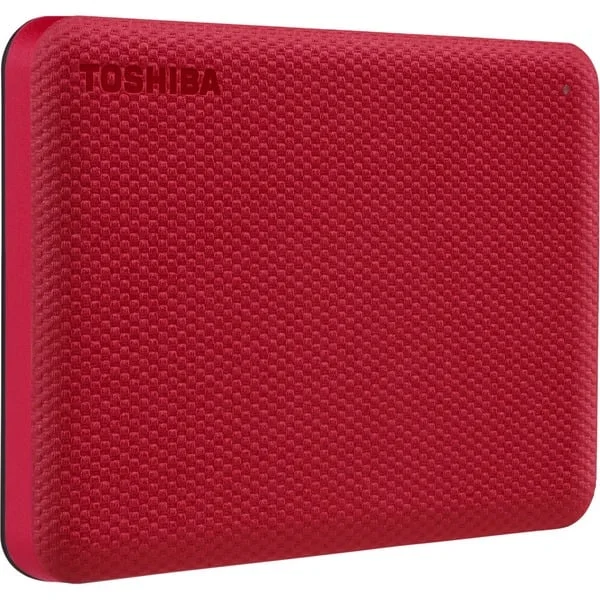 Toshiba Canvio Advance 4 TB, Externe Festplatte (rot, Micro-USB-B 3.2 Gen 1 (5 Gbit/s))