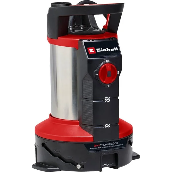 EINHELL Schmutzwasserpumpe GE-DP 7935 N-A LL ECO, Tauch- / Druckpumpe (rot/schwarz, 790 Watt)