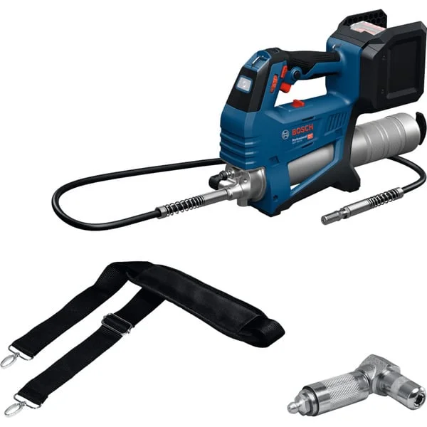 Bosch Professional Akku-Fettpresse GFP 18V-10 Professional solo, 18Volt (blau/schwarz, ohne Akku und Ladegerät)