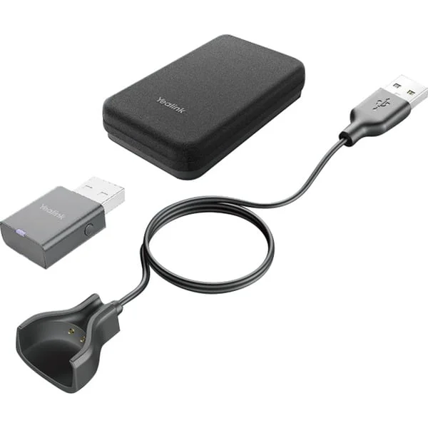 Yealink Tragbares Zubehörset für WH63/67 (schwarz)