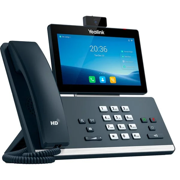 Yealink SIP-T58W mit Kamera, VoIP-Telefon (schwarz)