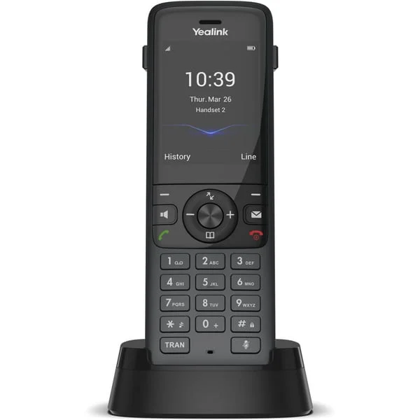 Yealink W78H, analoges Telefon (dunkelgrau, DECT-Mobilteil)