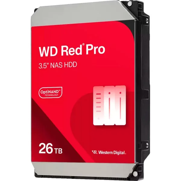 WD Red Pro NAS-Festplatte 26 TB (SATA 6 Gb/s, 3,5")
