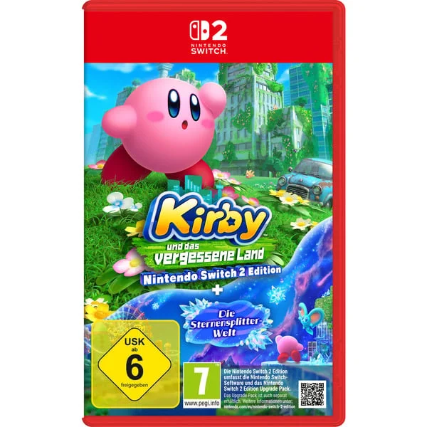 Kirby und das vergessene Land + Die Sternensplitter-Welt-Spiel (Nintendo Switch 2 Edition)