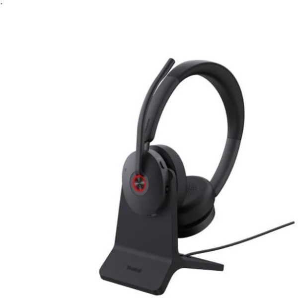 Yealink BH74 UC mit Ladestation, Headset (schwarz, UC-Variante, Bluetooth-Dongle)