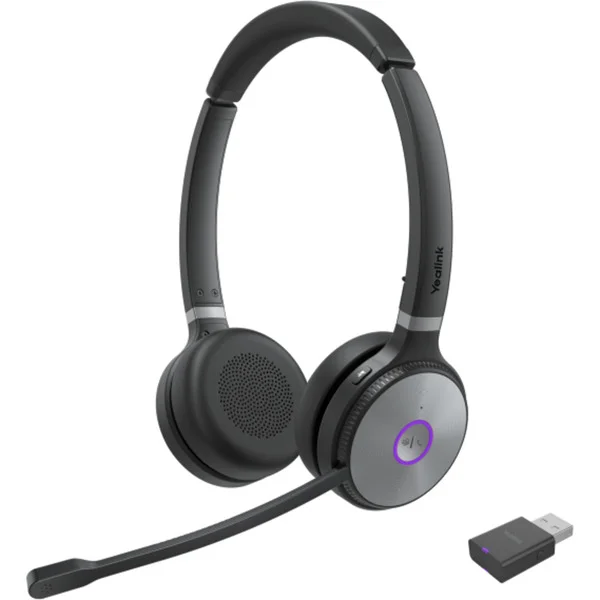Yealink WH62 Dual UC, Headset (schwarz, DECT, Wireless)