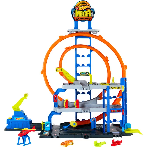 Hot Wheels City Mega Looping Garage, Spielgebäude