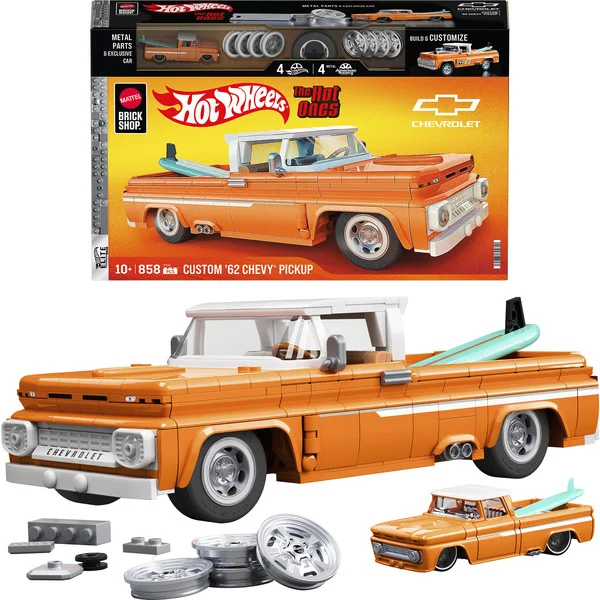 Brick Shop Brick Shop Hot Wheels Elite Series Chevy Pickup, Konstruktionsspielzeug