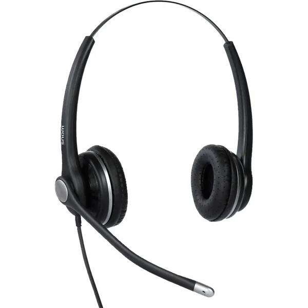 snom A100D, Headset (schwarz)