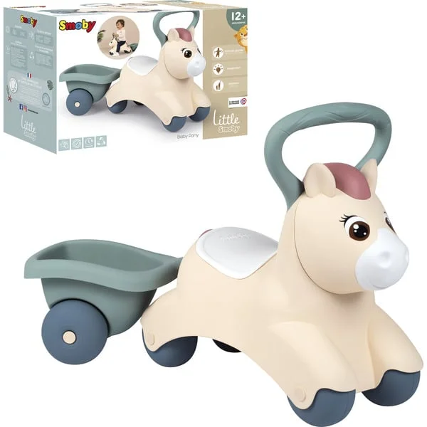 Smoby Little Smoby Rutscherfahrzeug Baby-Pony