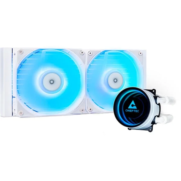 Chieftec ICEBERG 240-RGB-W, Wasserkühlung (weiß)