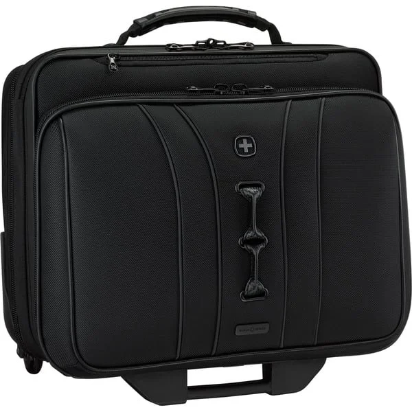 Wenger Legacy Black Series 15.6" Wheeled , Notebooktasche (schwarz, bis zu 39,6 cm (15,6"))