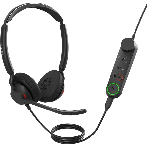 Jabra Engage 50 II, Headset (schwarz, UC, Link, USB-C und USB-A, Stereo)