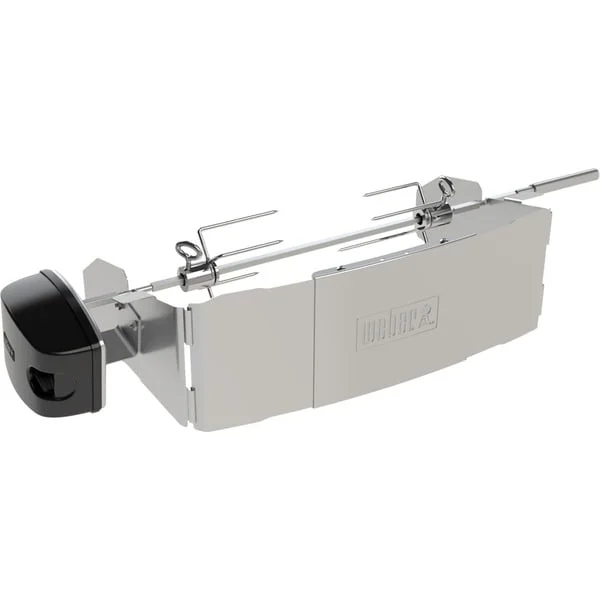 Weber Drehspieß 7660 für Pulse 1000 / 2000, Grillspieß (edelstahl, mit Motor)
