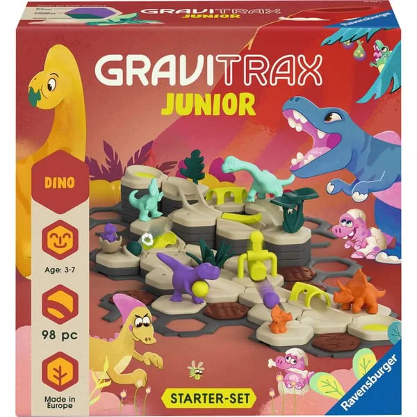 Ravensburger GraviTrax Junior - Starter-Set L Dino, Bahn
