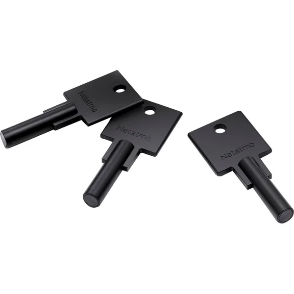 Netatmo Smart Key, Schlüssel (dunkelgrau, 3er-Set)