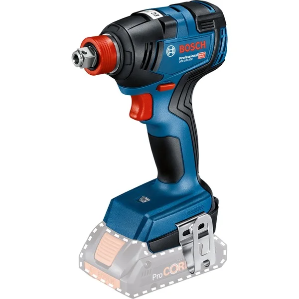 Bosch Professional Akku-Schlagschrauber GDX 18V-200 Professional solo, 18Volt (blau/schwarz, ohne Akku und Ladegerät)