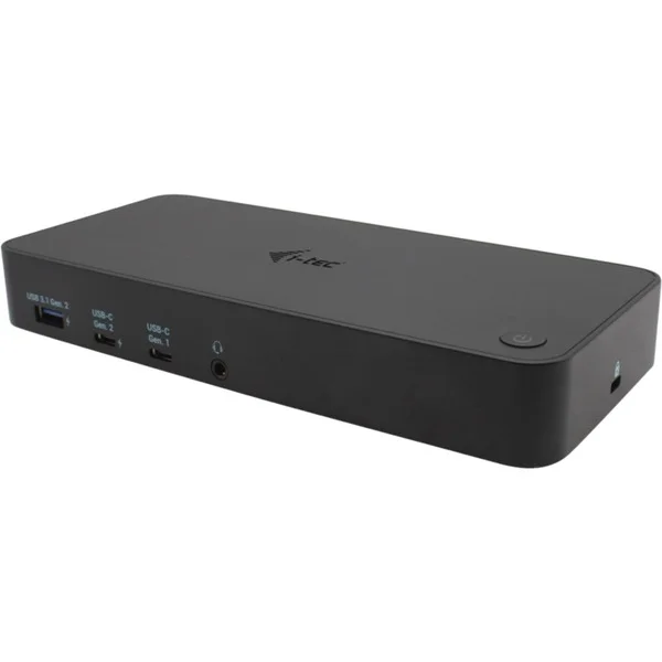 i-tec USB 3.0 / USB-C / TB, 3x 4K Docking Station + Power Delivery 100W, Dockingstation (schwarz, HDMI, DisplayPort, Power Delivery)