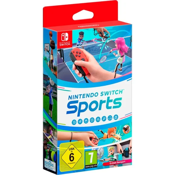 Switch Sports, Nintendo Switch-Spiel (incl. Beingurt)