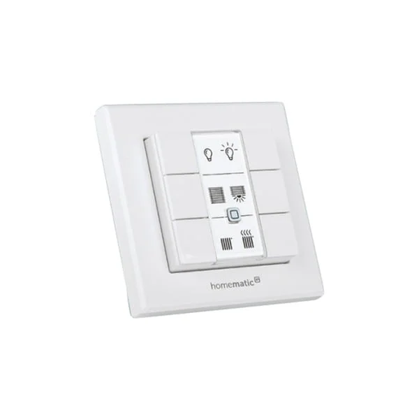 Homematic IP Smart Home Wandtaster 6 - fach (HMIP-WRC6) (6 Tasten)