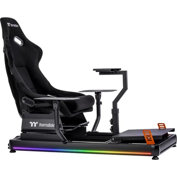 Thermaltake GF500 Flight Simulator Cockpit Black GSC-F50-CPASBB-01, Sim Rig (schwarz)