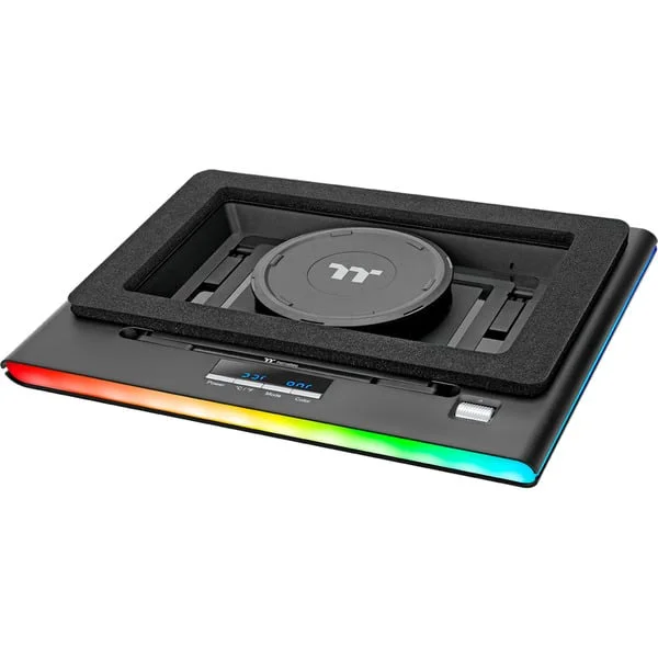 Thermaltake Massive EXTREME, Notebook-Kühler (schwarz, Für Notebooks bis zu 45,72 cm (18"))