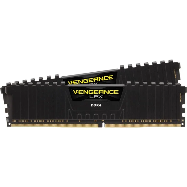 Corsair DIMM 32 GB DDR4-3000 (2x 16 GB) Dual-Kit, Arbeitsspeicher (schwarz, CMK32GX4M2D3000C16, Vengeance LPX, INTEL XMP)