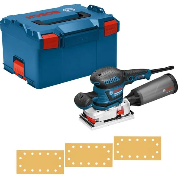 Bosch Professional Schwingschleifer GSS 230 AVE Professional (blau, L-BOXX, 300 Watt)