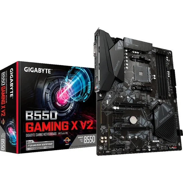 GIGABYTE B550 GAMING X V2, Mainboard (schwarz)