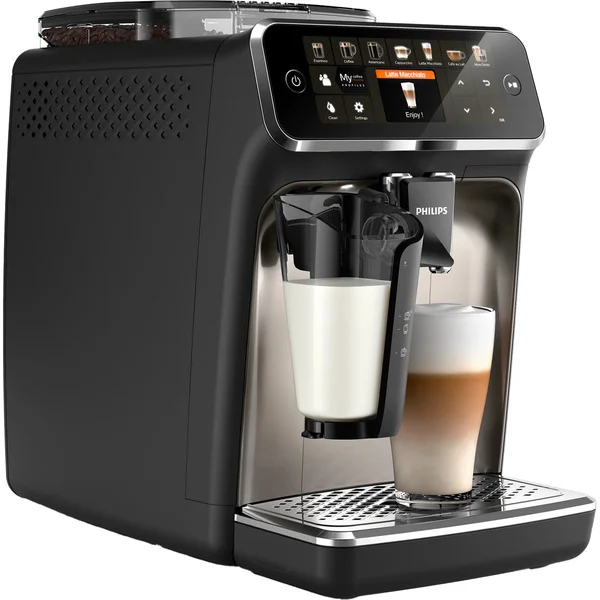 Philips Series 5400 LatteGo EP5447/90, Vollautomat (schwarz/chrom)