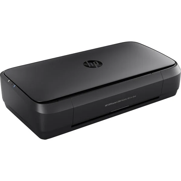 HP OfficeJet 250 Mobiler All-in-One-Drucker, Multifunktionsdrucker (schwarz, USB/WLAN, Scan, Kopie)